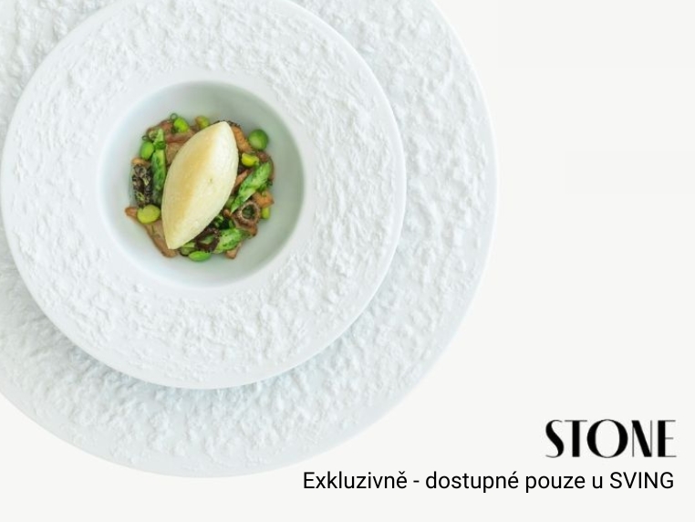 Porcelán inspirovaný přírodou a navržený pro vysokou gastronomii,