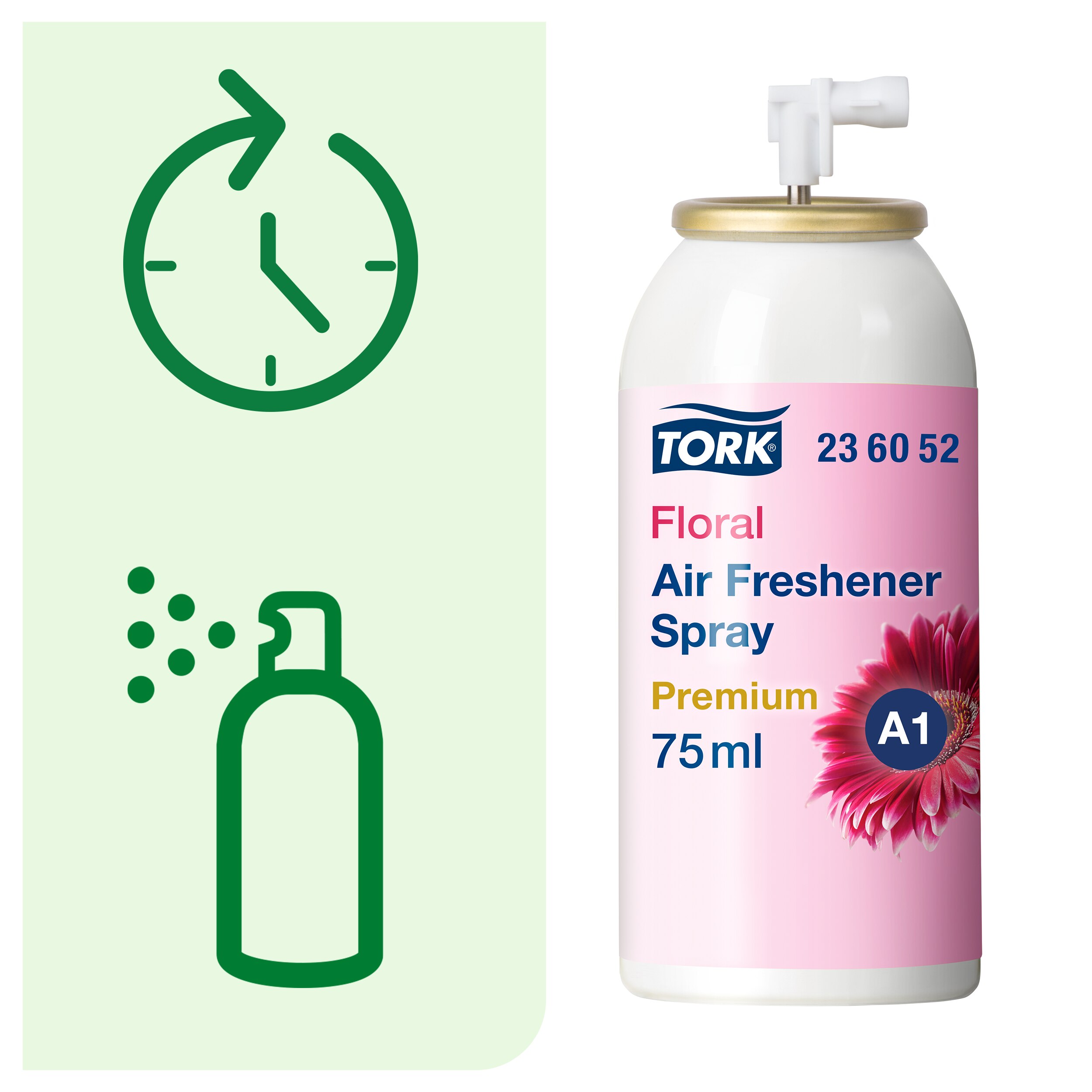 Kvetinová vôňa do osviežovača vzduchu, náplň A1, kvetina, 75ml