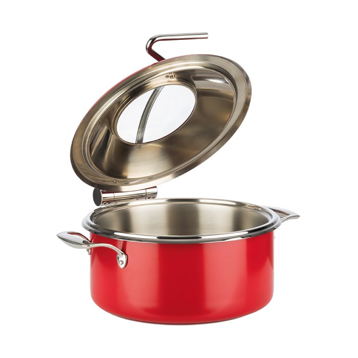 chafing dish "HRNIEC", červený 4 l