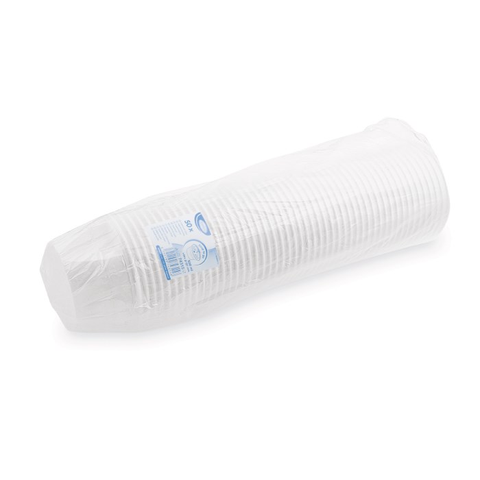 miska polievková zatavovacia 500ml, pr.127mm, 50ks biela (PP)