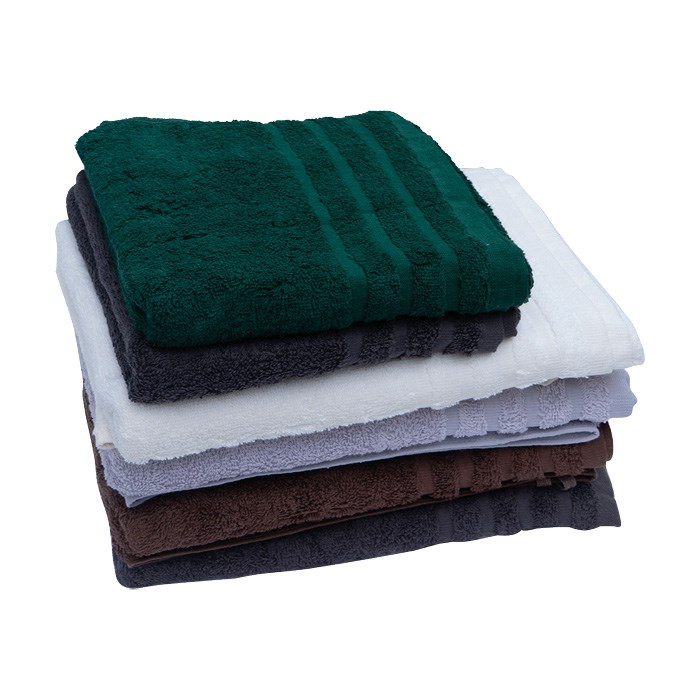 Froté uterák ARUBA 50 x 100 cm, sivý, 400 g/m2 - 100% organická bavlna