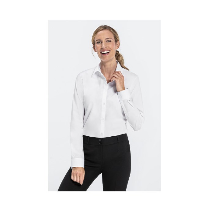 Blúzka Regular Fit, biela, dl. rukáv, veľ 36