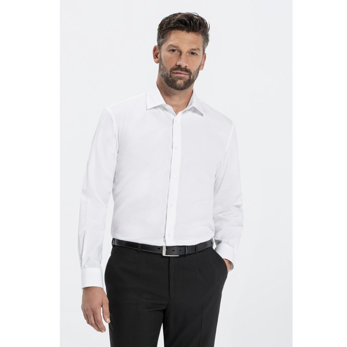 Pánska košeľa, Regular Fit, biela, vel.43/44