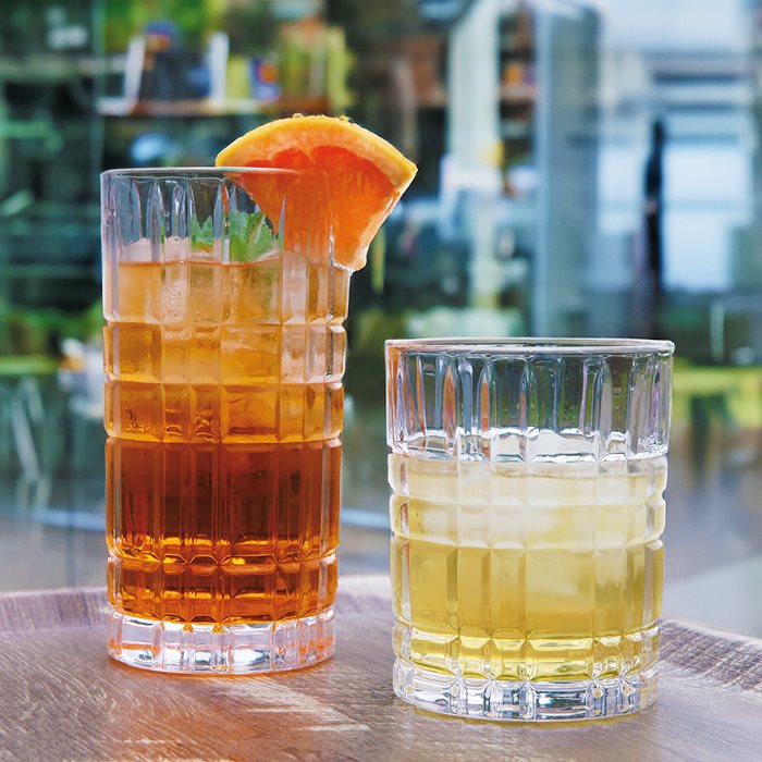 Pohár CUBE, long drink, 420 ml