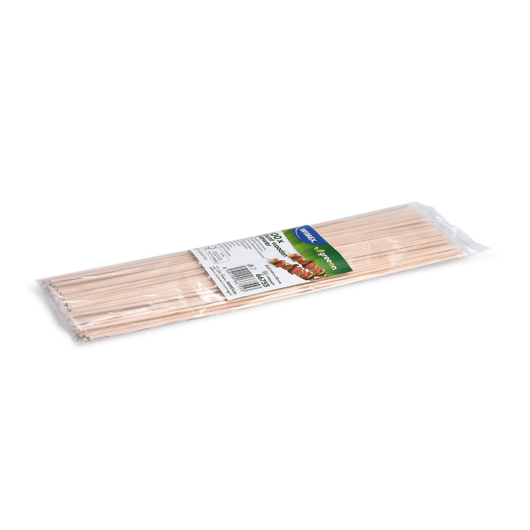 špajle 30 cm / 100ks nehrotené drevené