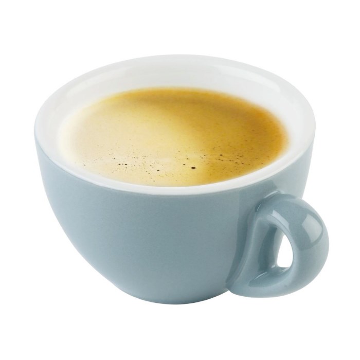 Šálka na kávu SNUG, 0,2 l modrá