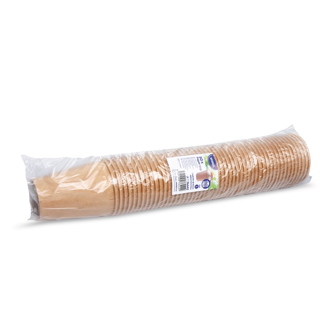 Hnedý papierový kelímok 420ml / 50ks