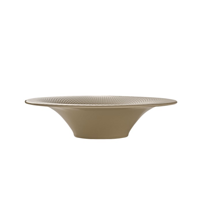 Hlboký tanier Heart&Soul PINE almond 27 cm