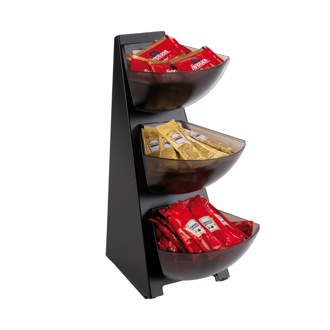 Bufetový stojan 3-poschodový Multi Rack 41x28x19, 5 cm