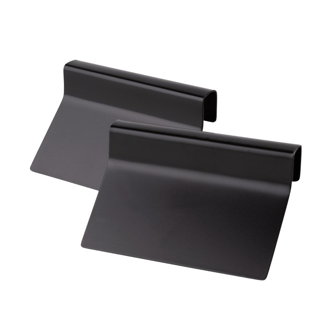 Popisovacia karta 8 x 5,5 cm čierna 2ks