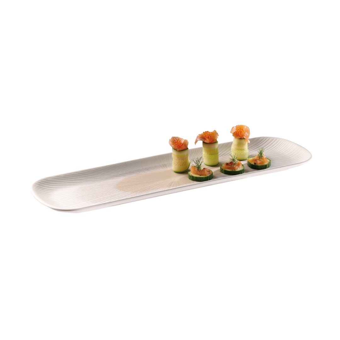 Melamínový podnos BLUSH, GN 2/4 53,0 x 16,2, výška 2,5 cm