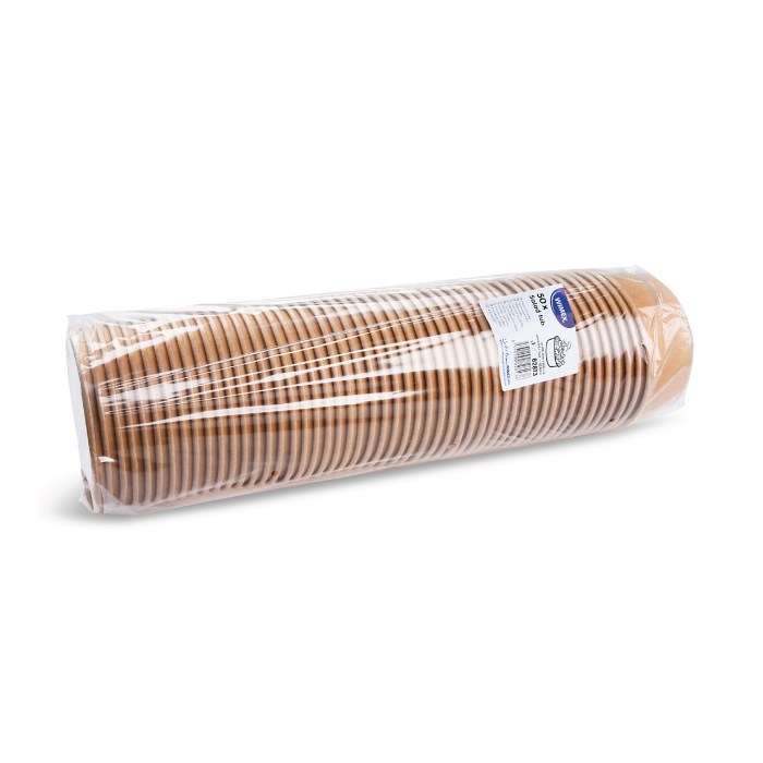 Papierová miska Kraft, hnedá, 1300 ml, priemer. 185 mm, 50ks