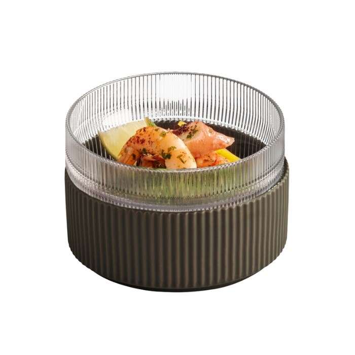 Miska GRID 14 cm sklo