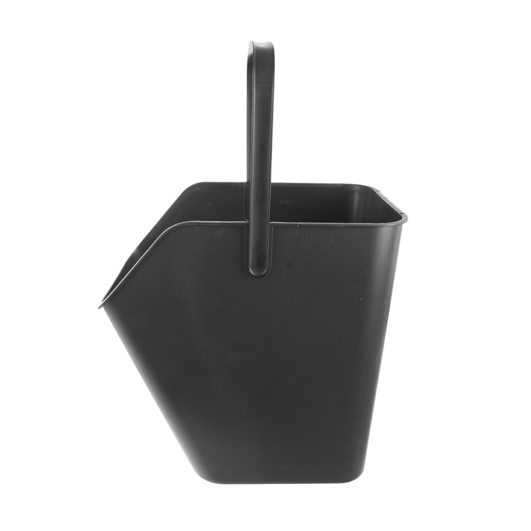 kôš na triedenie odpadu 25l, 37.5x25x38, plast čierny/žltý