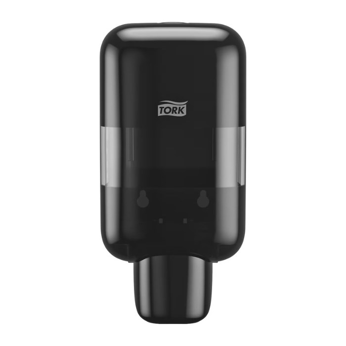 Dávkovač na penové, tekuté mydlo a dezinfekcia S-Box Mini čierny S5