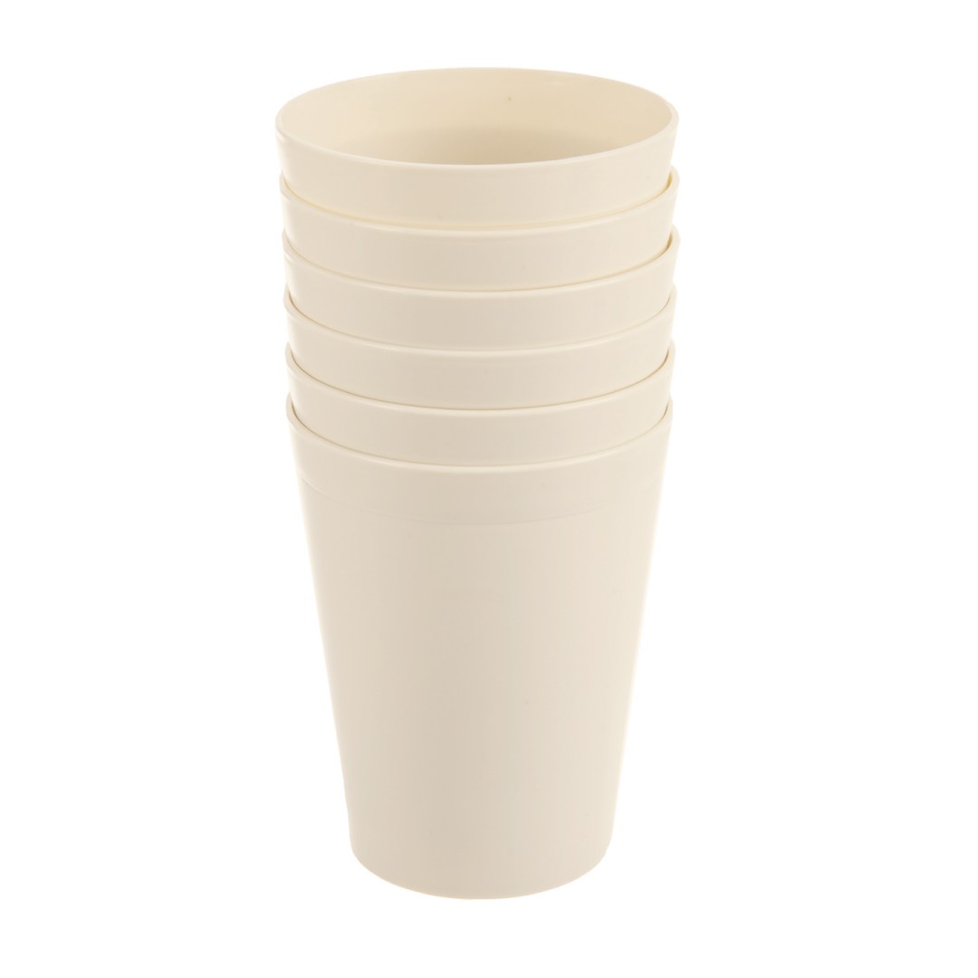 Téglik SANDY 0,3 l plastový, farba smotanová