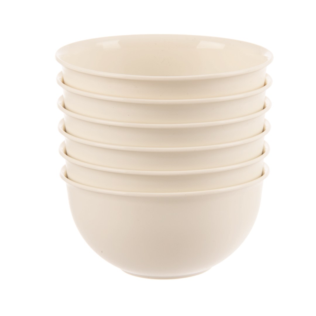 Miska SANDY pr.13 cm plastová, farba smotanová