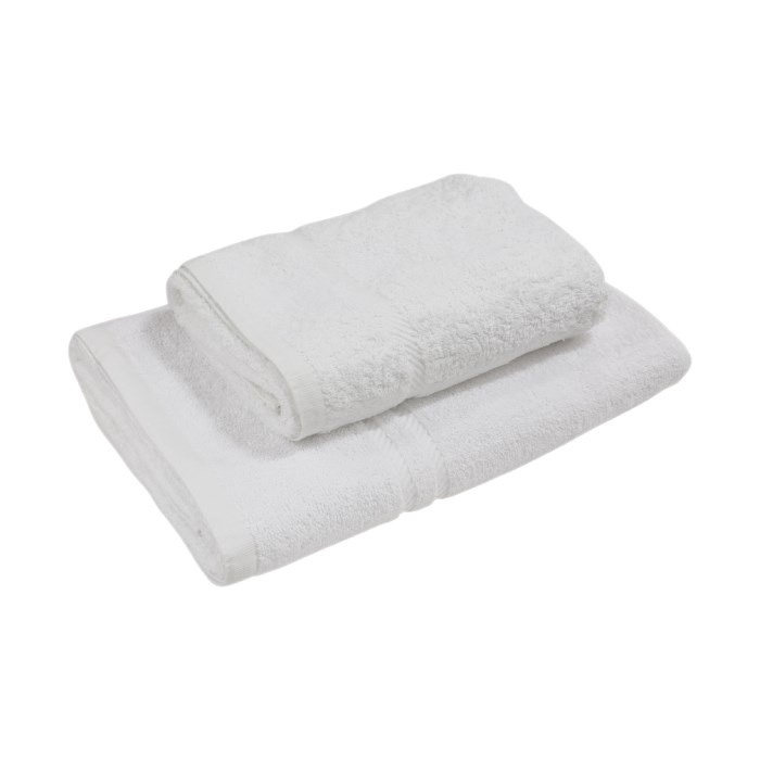 Froté uterák HAVANA 50 x 100 cm, biely, 500 g/m2 - 100% organická bavlna
