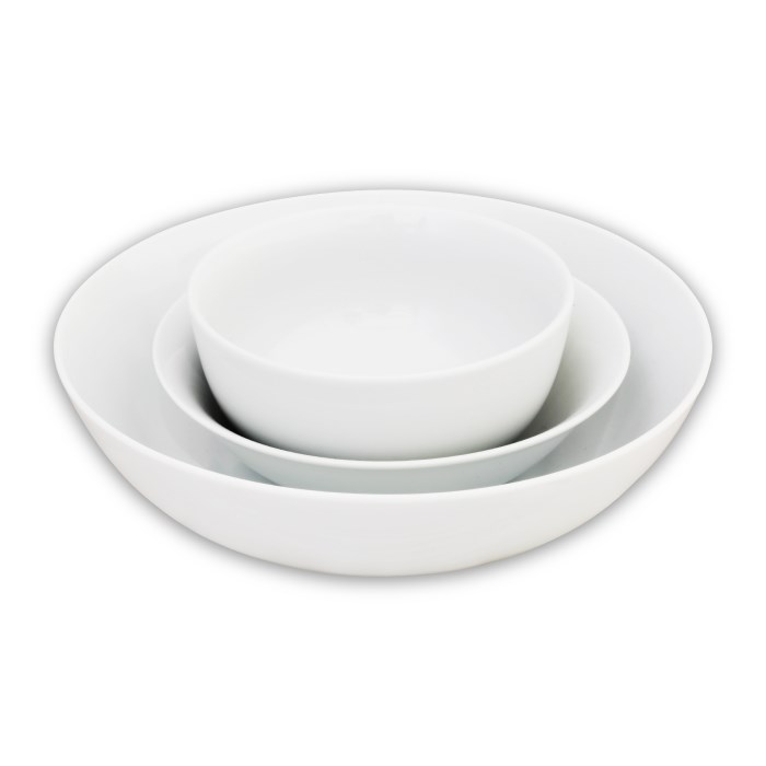 Miska hlboká BASIC, 18 cm, porcelánová