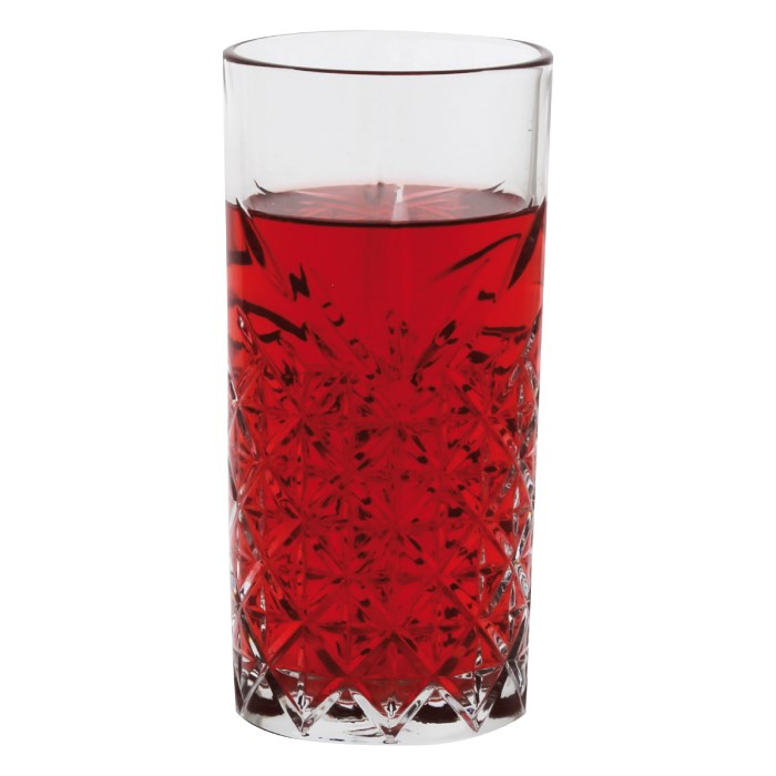 Pohár na long drink TIMELESS 450 ml brúseného vzhľadu