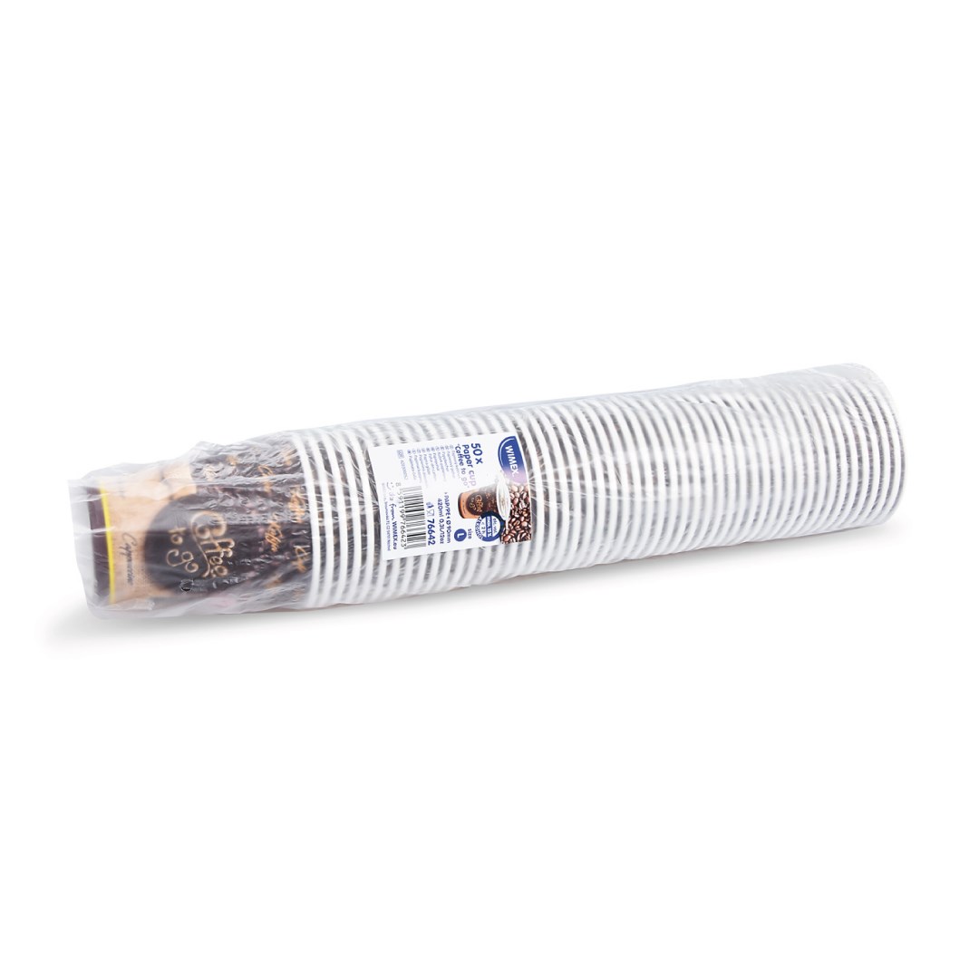 kelímok papierový Coffee to go 420ml L/50ks (pr. 90mm)