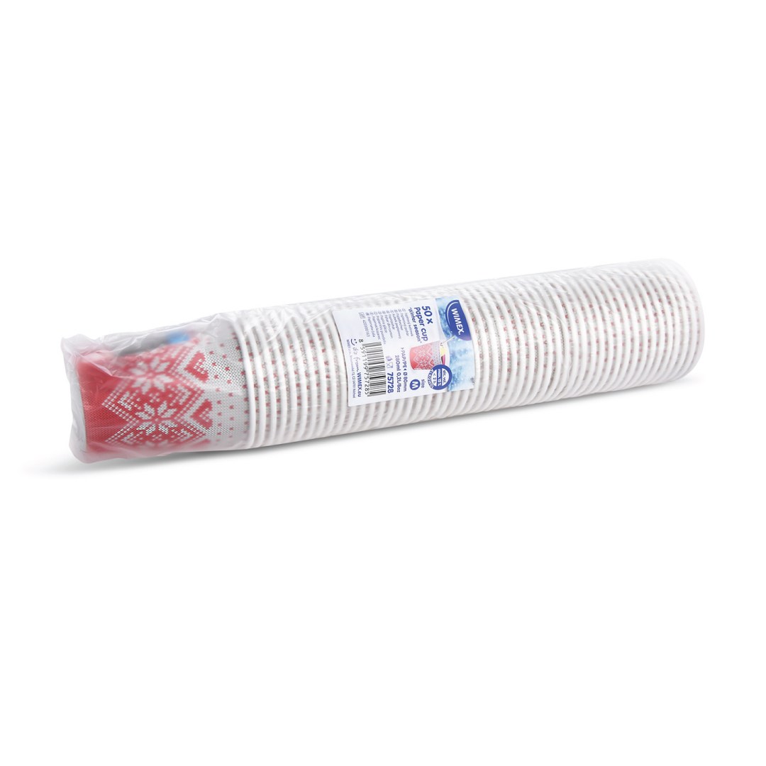 kelímok papierový Zimné obdobie 280ml M/50ks (pr. 80mm)