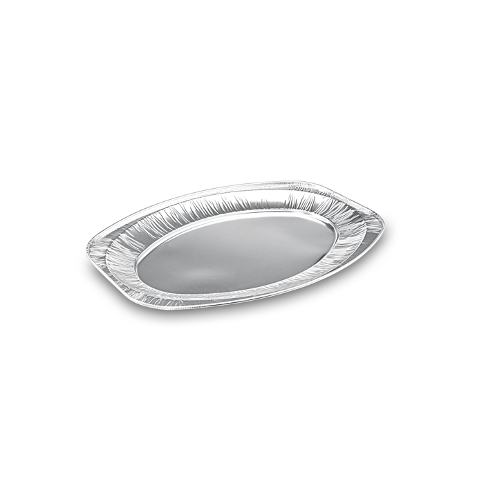 podnosy ovál 43x28,6 cm 5 ks Aliminium