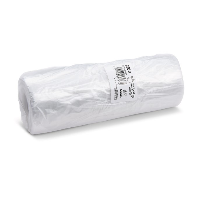 taška 3 kg 22+11x40 cm /250 ks extra silné transparentné