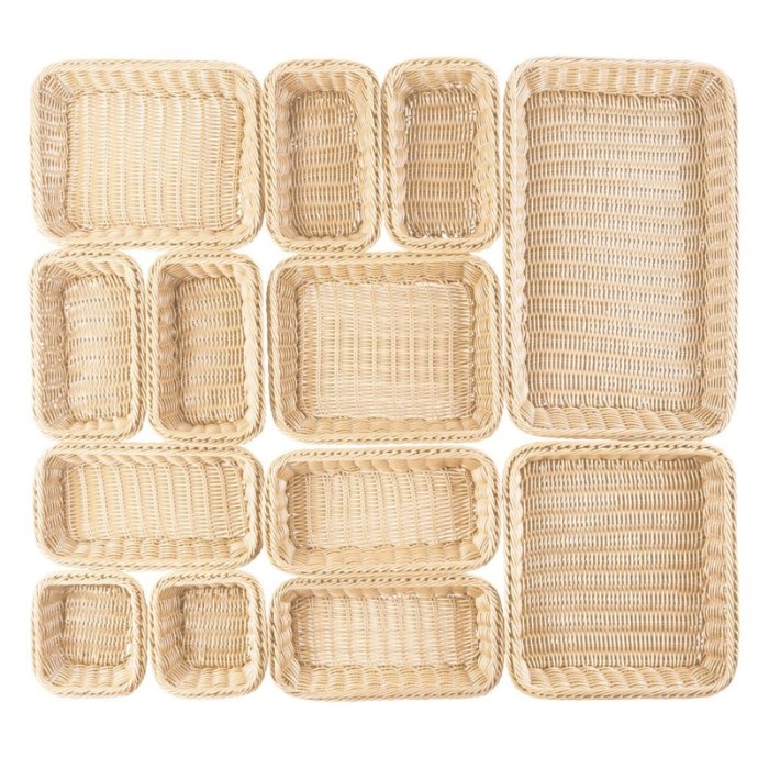 košík GN LINE GN 1/1 53 x 32,5 x 10 cm natural